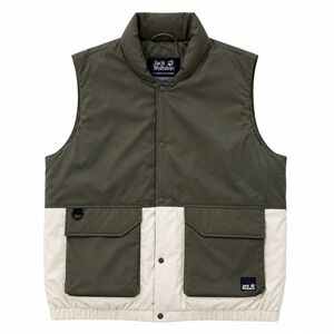 Jack Wolfskin Vest Mens Medium 365 Fearless Jacket Grape Leaf Gorpcore Utility